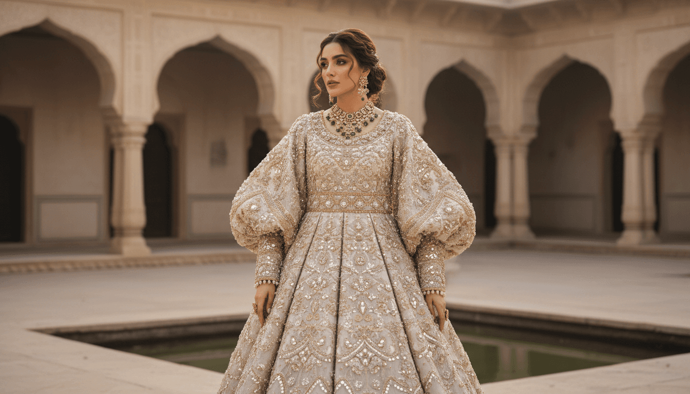 Organza Pakistani dress