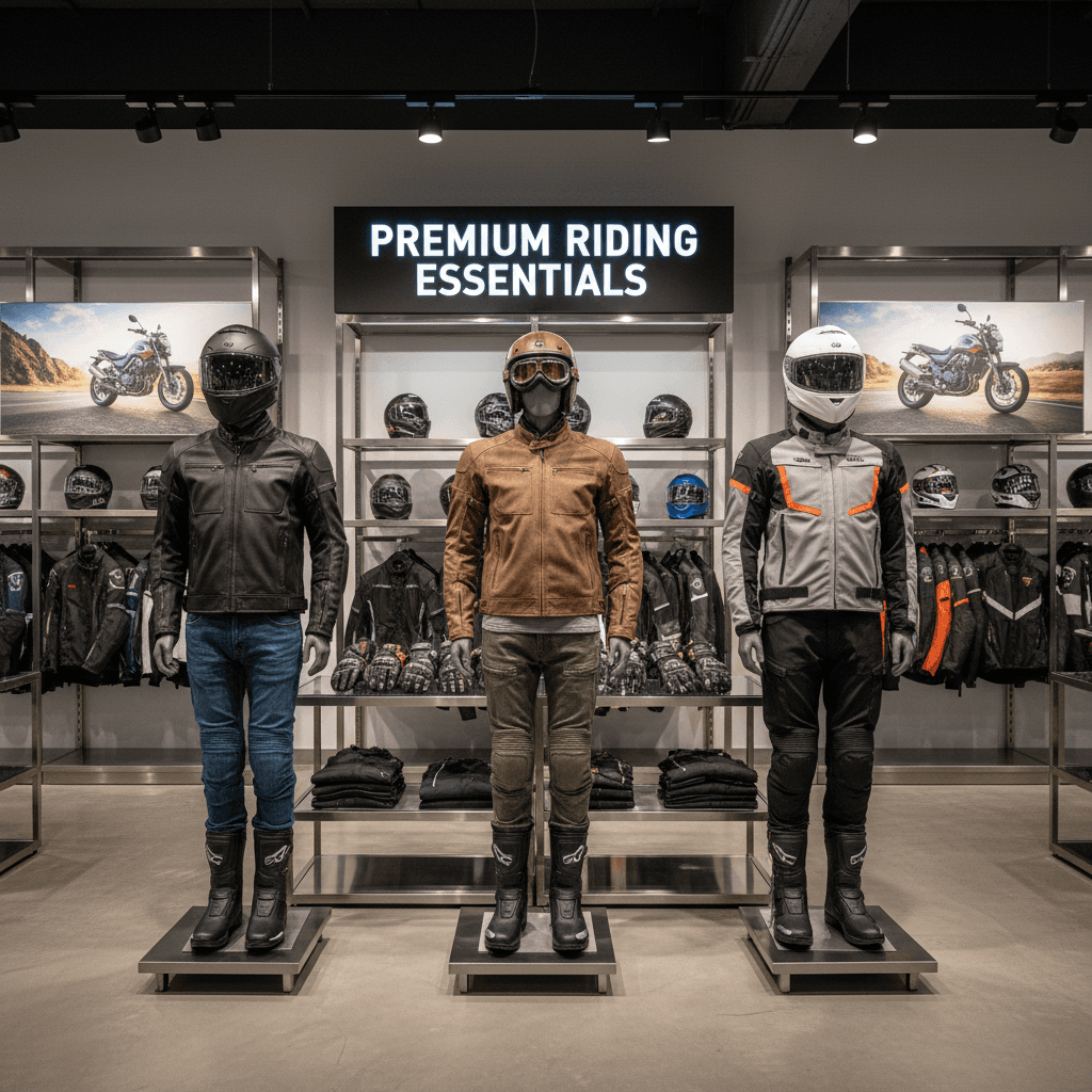 Motorbike apparel wholesale collection