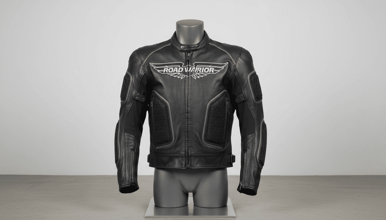 CE leather jacket